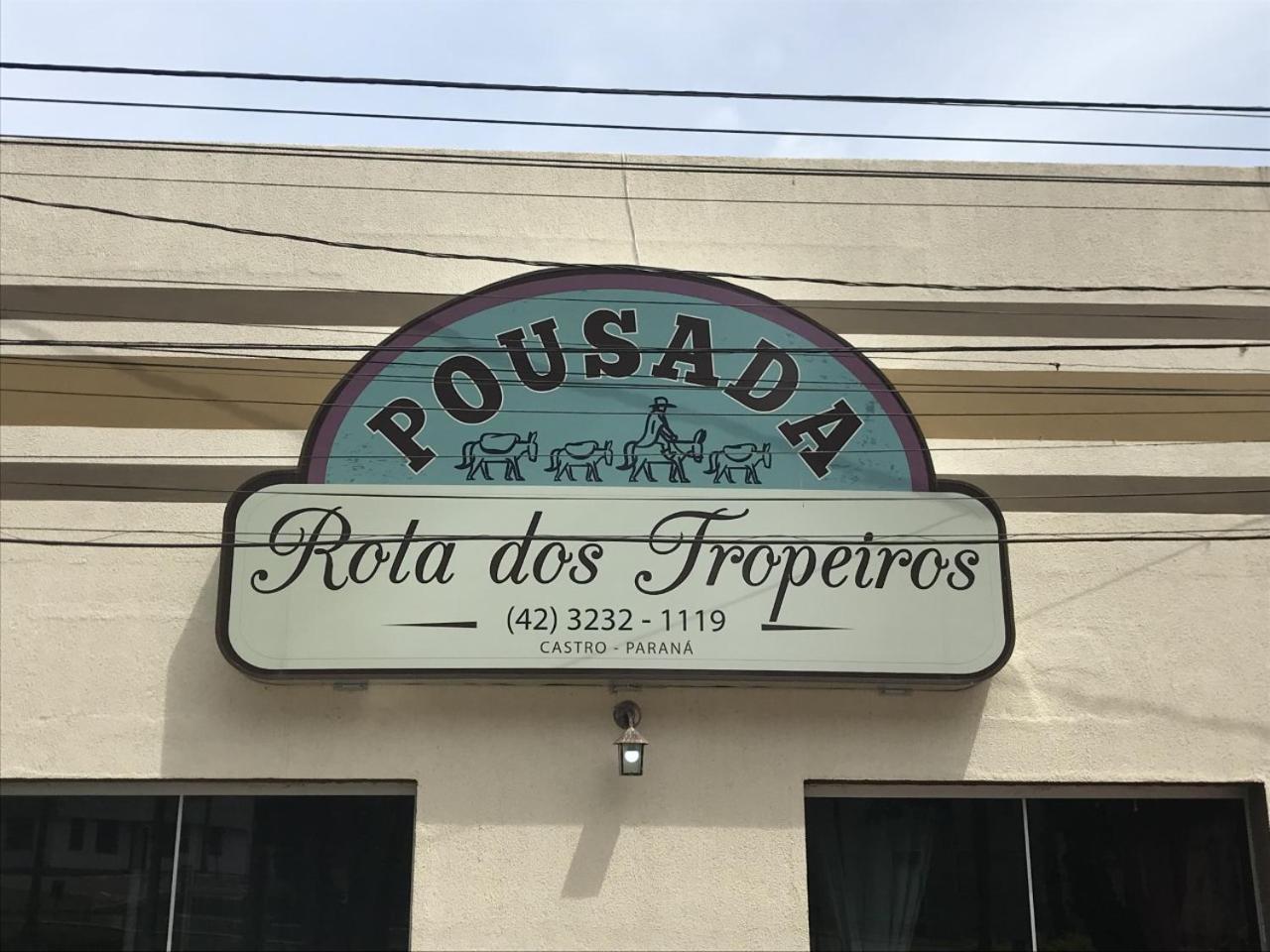 קסטרו Hotel Rota Dos Tropeiros מראה חיצוני תמונה
